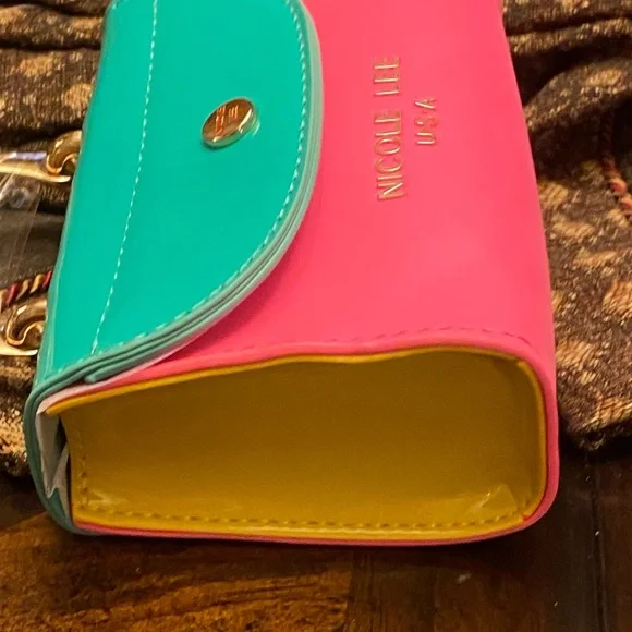 Nicole Lee Mini Bags - Green, Black, Orange - Picture 9 of 9